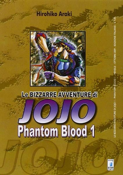 Phantom blood. Le bizzarre avventure di Jojo. Vol. 1 - Hirohiko Araki - copertina