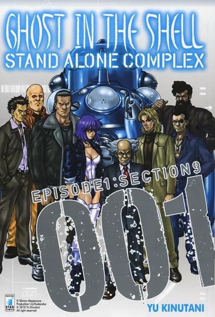 Ghost in the shell. Stand alone complex. Vol. 1 - Yu Kinutani - copertina