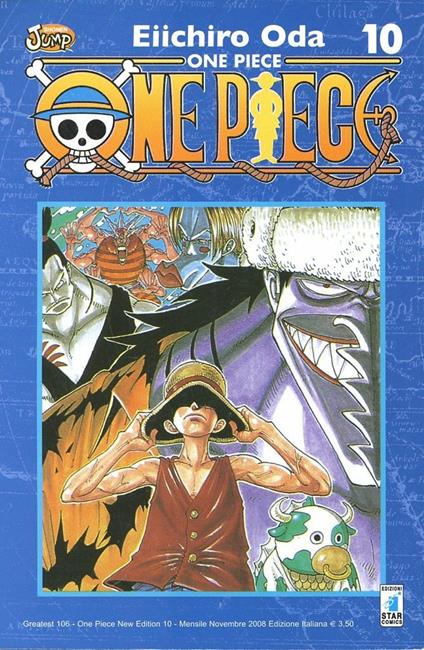 One piece. New edition. Vol. 10 - Eiichiro Oda - copertina