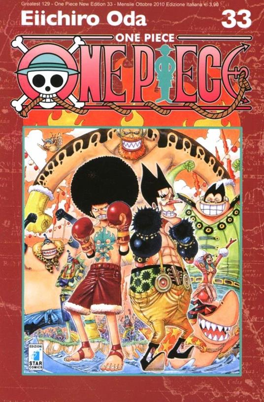 One piece. New edition. Vol. 33 - Eiichiro Oda - copertina