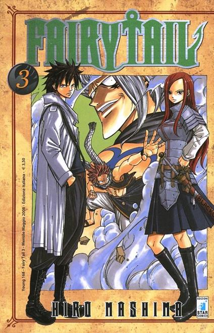 Fairy Tail. Vol. 3 - Hiro Mashima - copertina