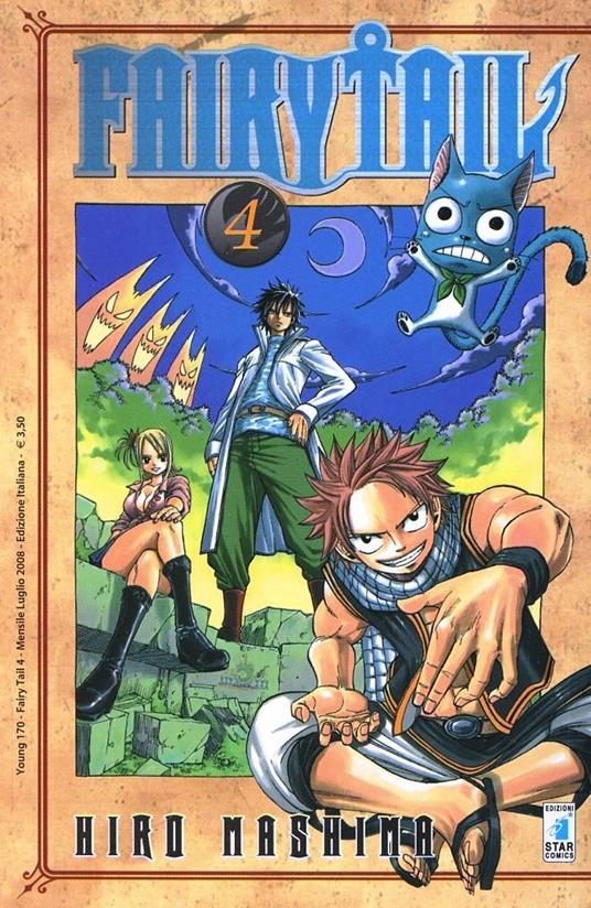 Fairy Tail. Vol. 4 - Hiro Mashima - copertina