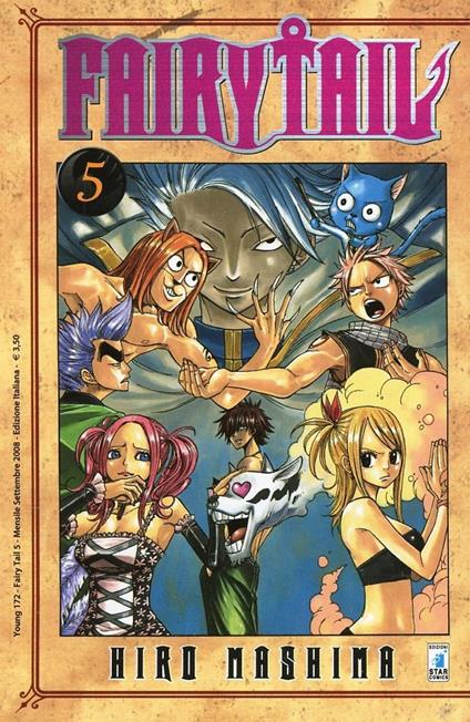 Fairy Tail. Vol. 5 - Hiro Mashima - copertina