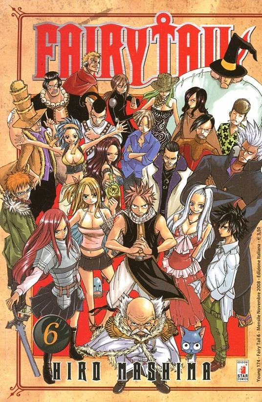 Fairy Tail. Vol. 6 - Hiro Mashima - copertina