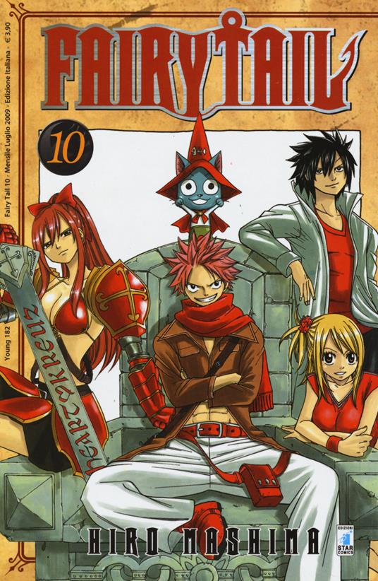 Fairy Tail. Vol. 10 - Hiro Mashima - copertina