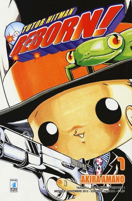 Tutor Hitman Reborn. Vol. 1 - Akira Amano - copertina