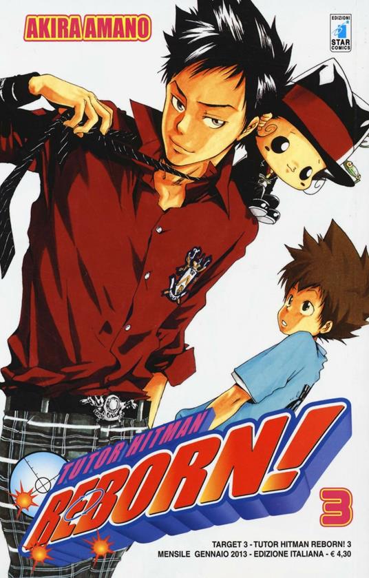 Tutor Hitman Reborn. Vol. 3 - Akira Amano - copertina