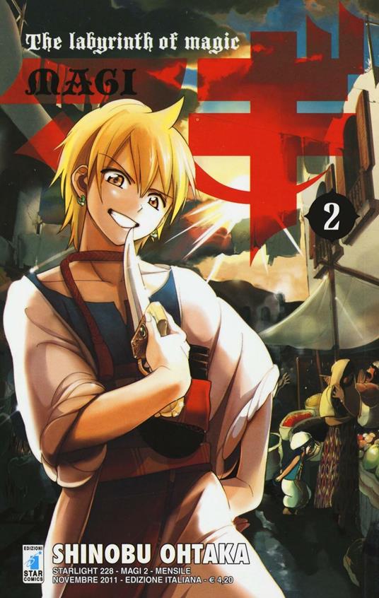 Magi. Vol. 2 - Shinobu Ohtaka - copertina
