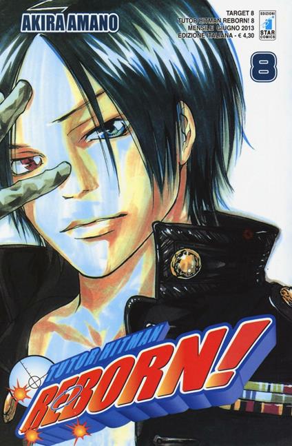 Tutor Hitman Reborn. Vol. 8 - Akira Amano - copertina