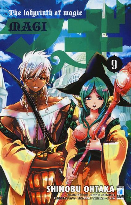 Magi. Vol. 9 - Shinobu Ohtaka - copertina