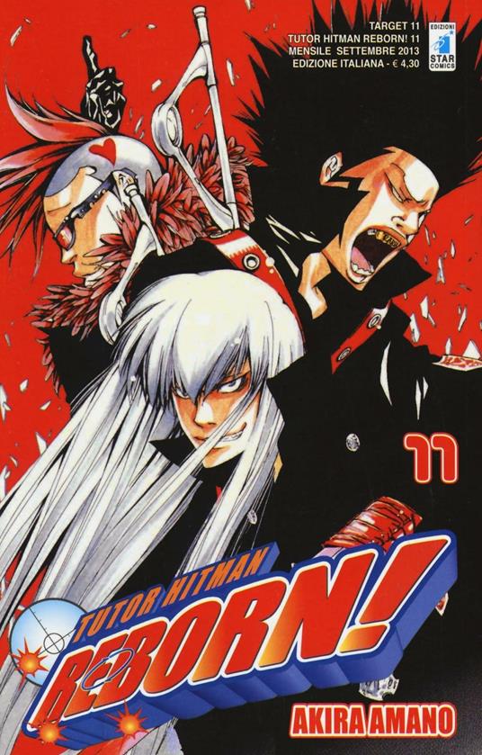 Tutor Hitman Reborn. Vol. 11 - Akira Amano - copertina