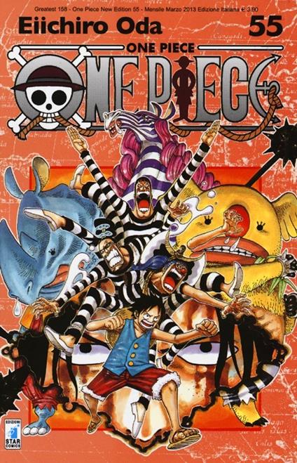 One piece. New edition. Vol. 55 - Eiichiro Oda - copertina