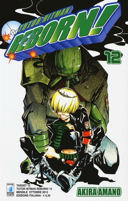 Tutor Hitman Reborn. Vol. 12 - Akira Amano - copertina