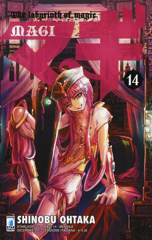 Magi. Vol. 14 - Shinobu Ohtaka - copertina