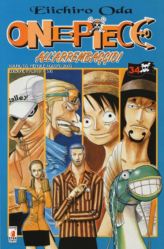 One piece. Vol. 34 - Eiichiro Oda - copertina