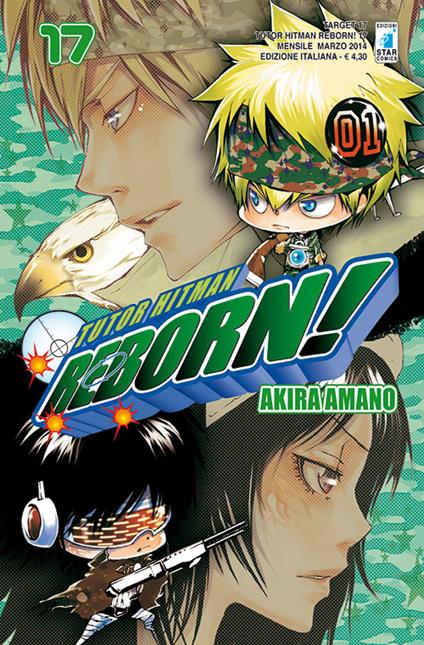Tutor Hitman Reborn. Vol. 17 - Akira Amano - copertina