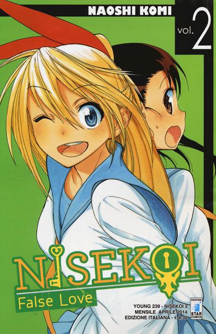 Nisekoi. False love. Vol. 2 - Naoshi Komi - copertina