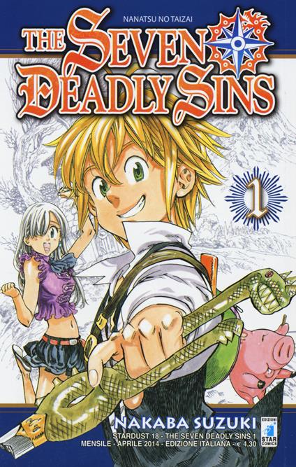The seven deadly sins. Vol. 1 - Nakaba Suzuki - copertina