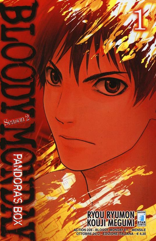 Bloody monday. Season 2. Pandora's box. Vol. 1 - Ryou Ryumon,Kouji Megumi - copertina