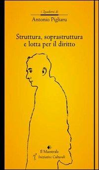 Struttura, soprastruttura e lotta per il diritto - Antonio Pigliaru - copertina