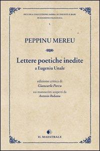 Lettere poetiche inedite - Peppino Mereu - copertina