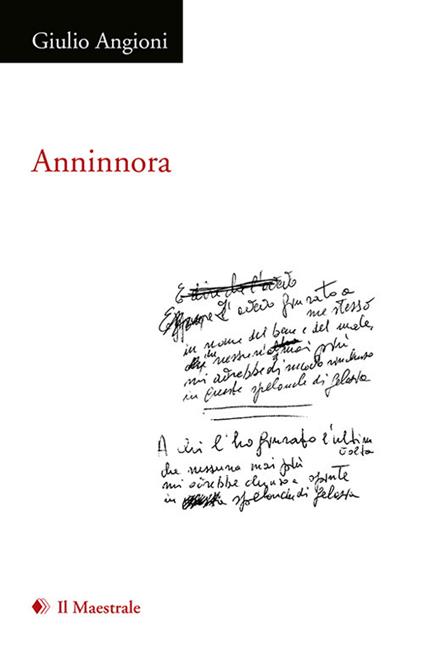 Anninnora - Giulio Angioni - copertina