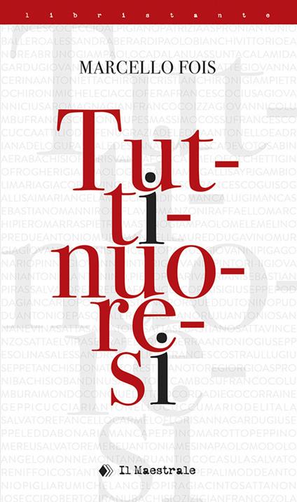 Tuttinuoresi - Marcello Fois - copertina