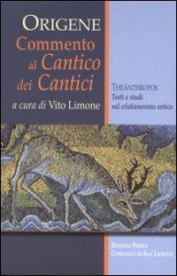 Commento al Cantico dei Cantici - Origene - copertina