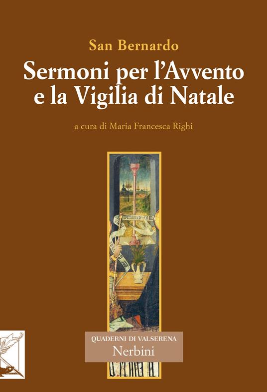 Sermoni per l'Avvento e la Vigilia di Natale - Bernardo di Chiaravalle (san) - copertina