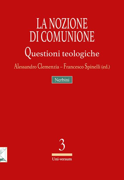 La nozione di comunione - copertina