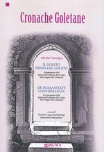 Cronache Goletane. Il Goleto Prima del Goleto. De Humanitate Confirmanda. Atti del Convegno