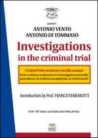 Investigations in the criminal trial - Antonio Vento,Antonio Di Tommaso - copertina