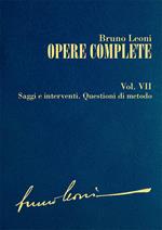 Opere complete. Vol. 7: Opere complete