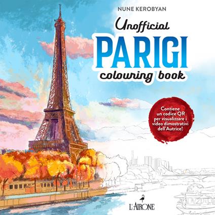 Parigi. Colouring book - Nune Kerobyan - copertina