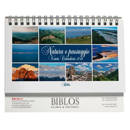 Natura e paesaggio. Calendario 2018 - copertina