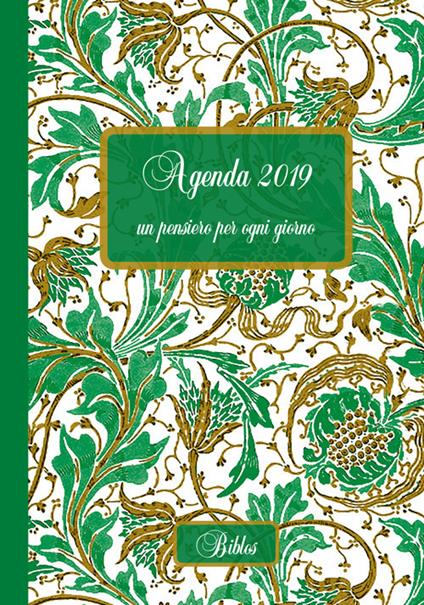 Agenda 2019. Un pensiero per ogni giorno - copertina