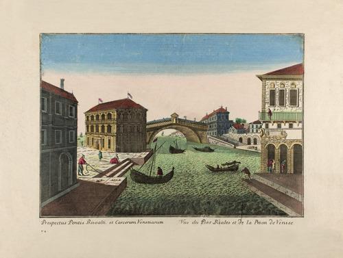 Stampe d'arte «Prospectus Pontis Rivoalti et Carcerum Venetiarum» - copertina