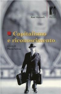 Capitalismo e riconoscimento - Axel Honneth - copertina