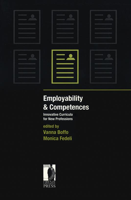 Employability & competences. Innovative curricula for new professions - copertina