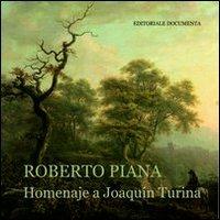 Homenaje a Joaquin Turina. Con CD Audio - Roberto Piana - copertina