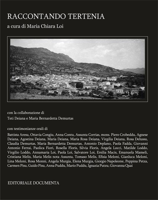 Raccontando Tertenia - copertina