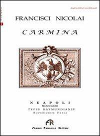 Carmina - Francesco Nicolai - copertina