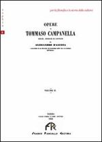 Opere di Tommaso Campanella. Vol. 2