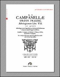Astrologicorum libri - Tommaso Campanella - copertina
