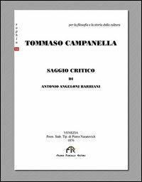 Tommaso Campanella - Antonio Barbiani Angeloni - copertina