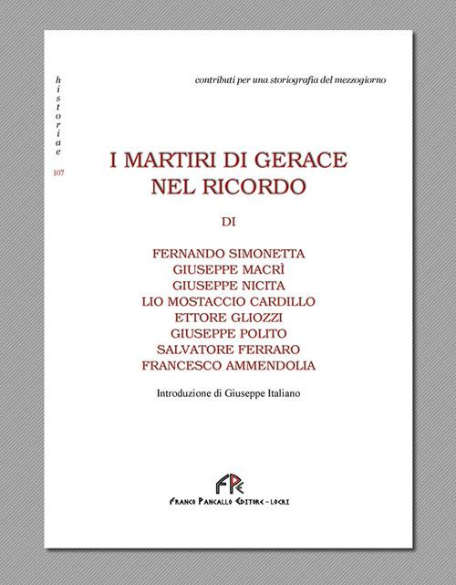 I martiri di Gerace nel ricordo - copertina