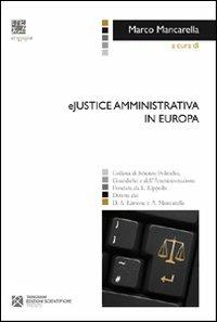 Ejustice amministrativa in Europa - Marco Mancarella - copertina