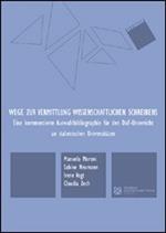Wege zur Vermittlung wissenschaftlichen Schreibens
