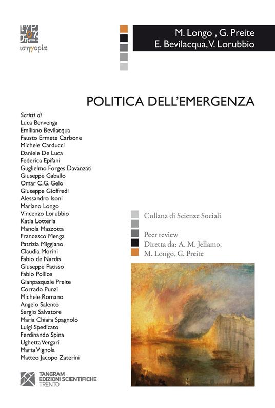 Politica dell'emergenza - copertina