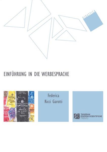Einführung in die Werbesprache - Federica Ricci Garotti - copertina